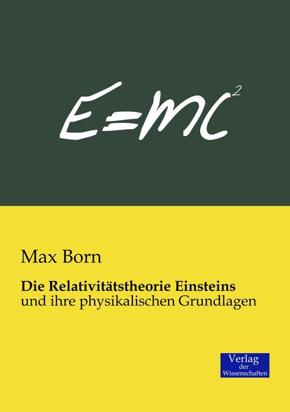 Produktbild: Die Relativit&auml;tstheorie Einsteins