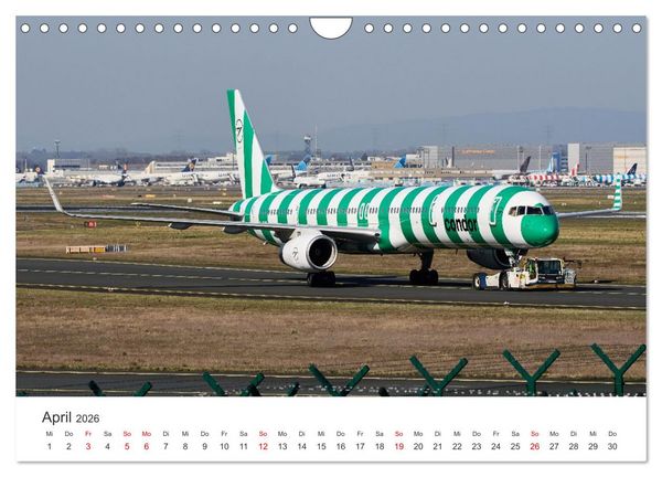 Produktbild: Frankfurt Airport - EDDF (Wandkalender 2026 DIN A4 quer), CALVENDO Monatskalender