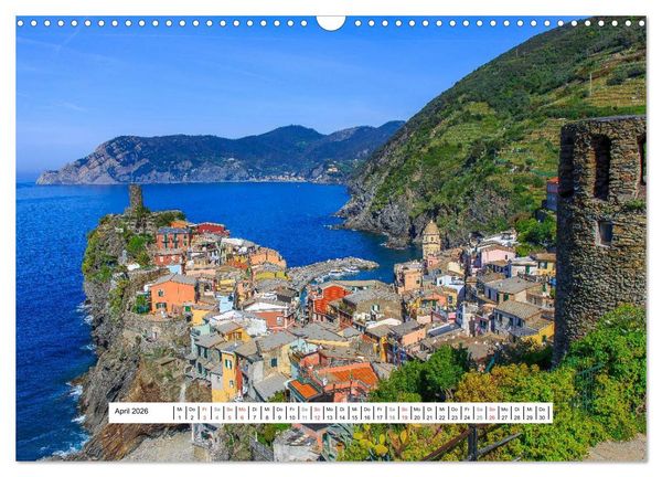 Produktbild: Cinque Terre Sentiero Azzurro (Wandkalender 2026 DIN A3 quer), CALVENDO Monatskalender