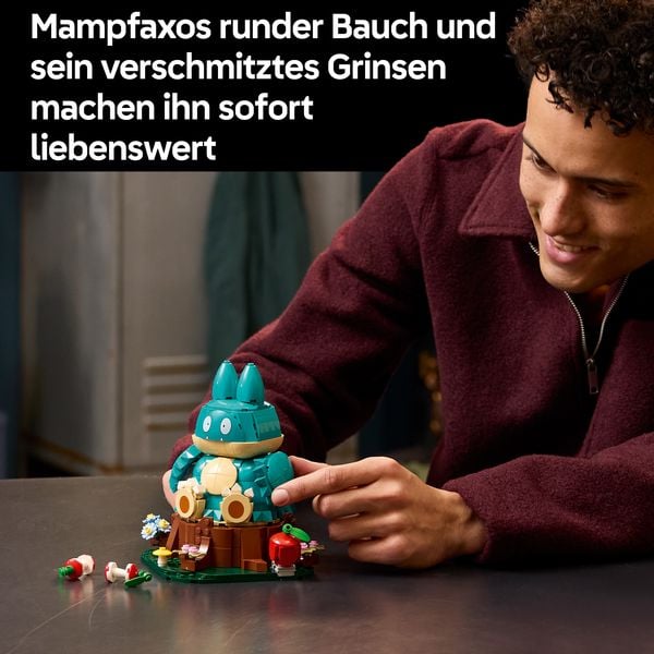 Produktbild: LEGO Pok&eacute;mon Mampfaxo Modellbau - Figur zum Sammeln & als Deko 72150