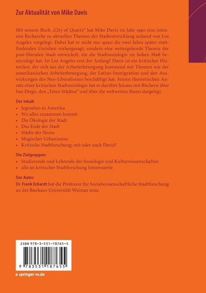 Produktbild: Zur Aktualit&auml;t von Mike Davis