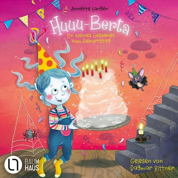 Produktbild: Huuu-Berta - Ein kleines Gespenst zum Geburtstag - Eine Vorlesegeschichte ab 5 Jahren &uuml;ber Freundschaft, Mut und Herzensw&uuml;nsche