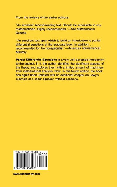 Produktbild: Partial Differential Equations