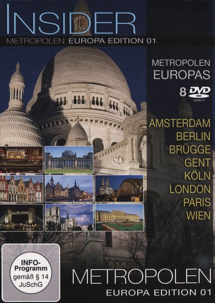 Produktbild: Insider Metropolen - Europa Edition 01 [8 DVDs]