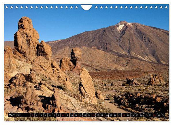 Produktbild: Kanarische Inseln - Teneriffa (Wandkalender 2026 DIN A4 quer), CALVENDO Monatskalender