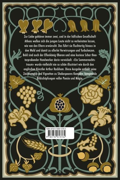 Produktbild: Ein Sommernachtstraum. Illustriert von Arthur Rackham