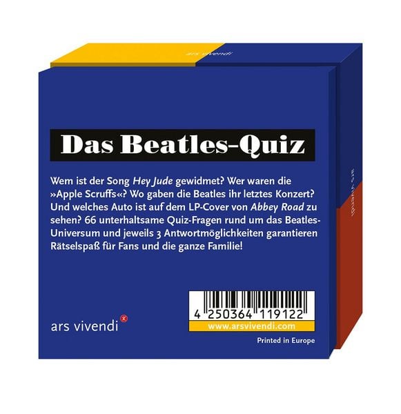 Produktbild: Das Beatles-Quiz (Neuauflage)