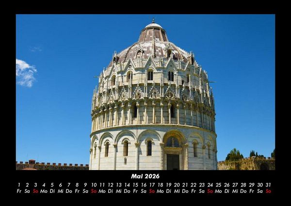 Produktbild: Sensation Italien 2026 Fotokalender DIN A3