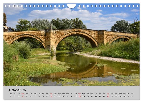Produktbild: Historic Bridges of Provence (Wall Calendar 2026 DIN A4 landscape), CALVENDO 12 Month Wall Calendar