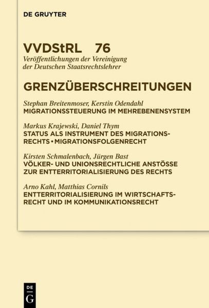 Produktbild: Grenz&uuml;berschreitungen
