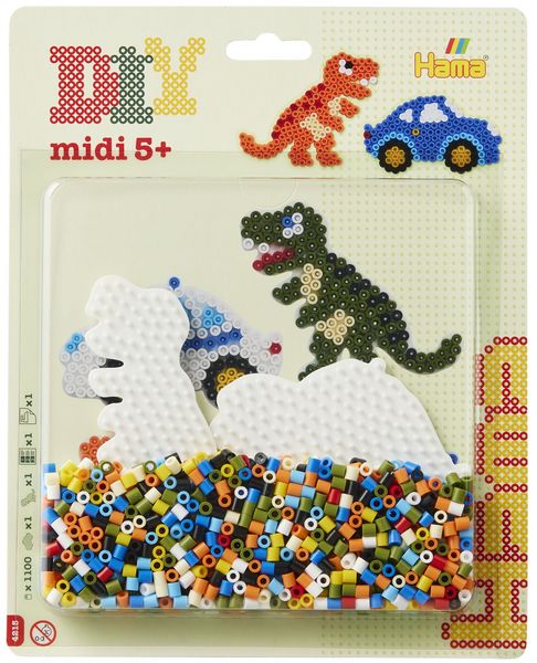 Hama Sortiment Dino und Auto.