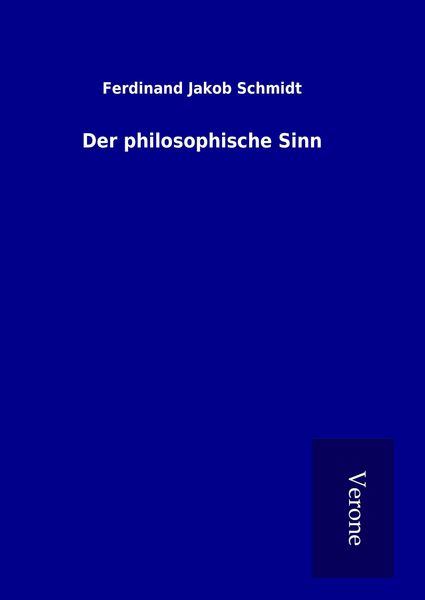 Produktbild: Der philosophische Sinn