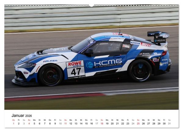 Produktbild: VLN Langstrecken Meisterschaft (Wandkalender 2026 DIN A2 quer), CALVENDO Monatskalender