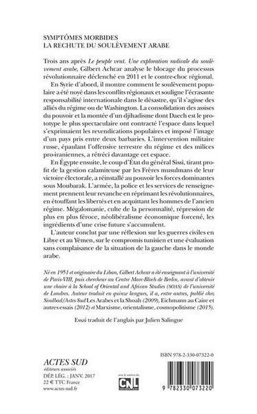 Produktbild: Sympt&ocirc;mes morbides : la rechute du soul&egrave;vement arabe : essai