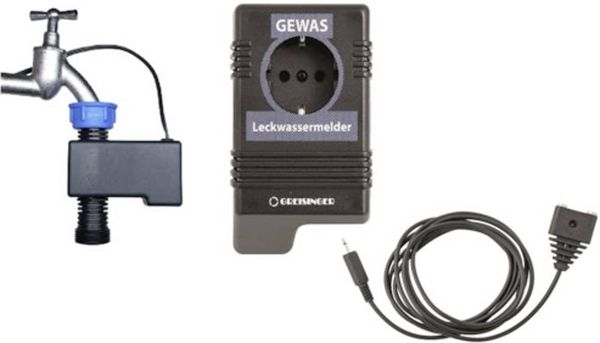 Produktbild: Greisinger 482759 GEWAS191-NV Wassermelder mit externem Sensor netzbetrieben