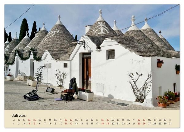 Produktbild: Apulien ... der S&uuml;den Italiens (Wandkalender 2026 DIN A4 quer), CALVENDO Monatskalender
