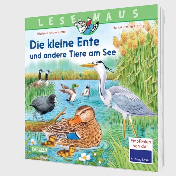 Produktbild: LESEMAUS 177: Die kleine Ente und andere Tiere am See