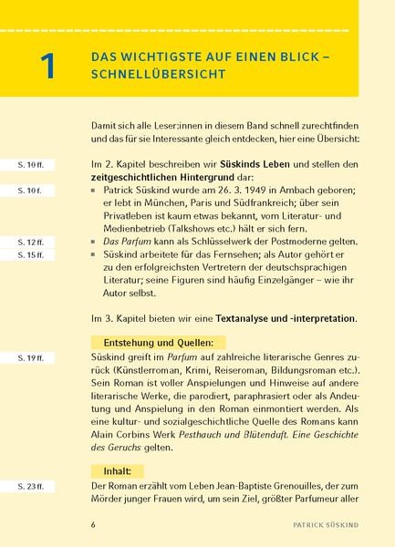 Produktbild: Das Parfum - Textanalyse und Interpretation