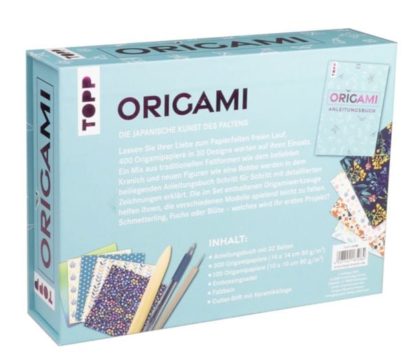 Produktbild: Origami - Die wunderbare Kreativbox. Mit Anleitungsbuch und Material