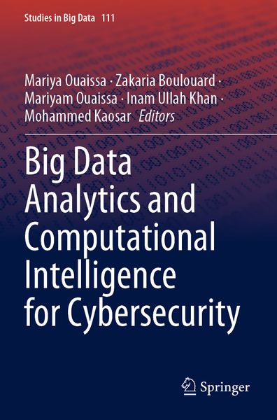 Produktbild: Big Data Analytics and Computational Intelligence for Cybersecurity