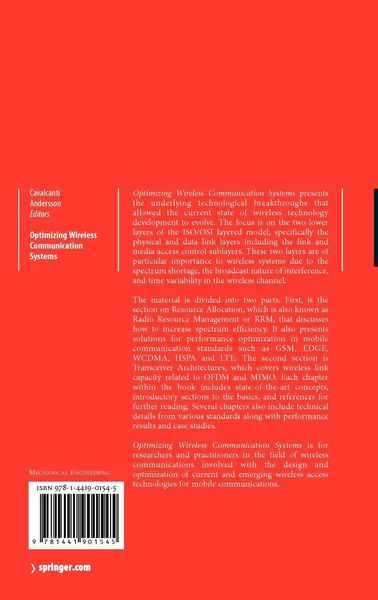 Produktbild: Optimizing Wireless Communication Systems