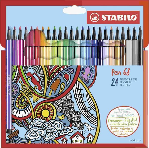 Produktbild: STABILO Filzstift Pen 68