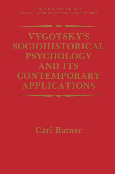 Produktbild: Vygotsky&rsquo;s Sociohistorical Psychology and its Contemporary Applications