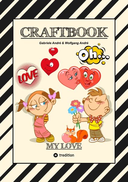 Produktbild: CRAFTBOOK - VALENTINSTAG - HERZEN - LIEBE MOTIVE - LOVEBOX - R&Auml;TSEL - AMOR - &Uuml;BERRASCHUNG - BASTELIDEEN - TIERLIEBE