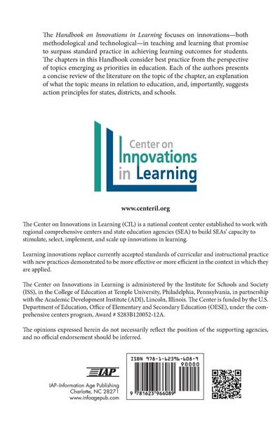 Produktbild: The Handbook on Innovations in Learning (Hc)