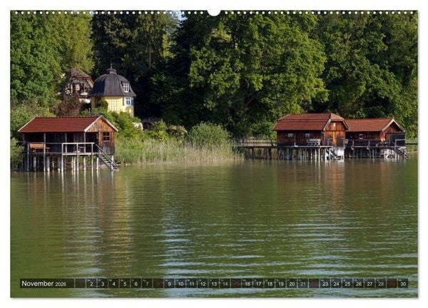 Produktbild: Seest&auml;rke - Der Ammersee (hochwertiger Premium Wandkalender 2026 DIN A2 quer), Kunstdruck in Hochglanz