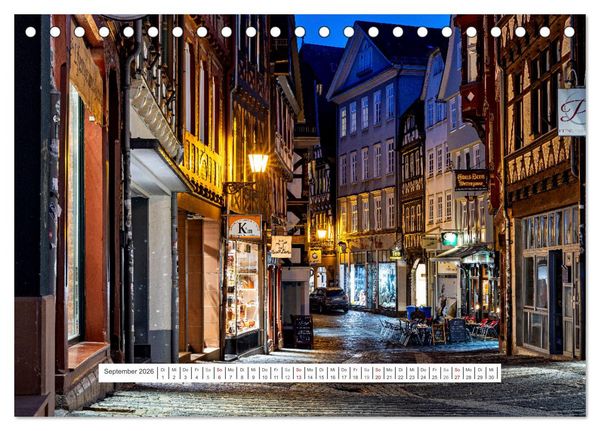Produktbild: Mein historisches Marburg (Tischkalender 2026 DIN A5 quer), CALVENDO Monatskalender