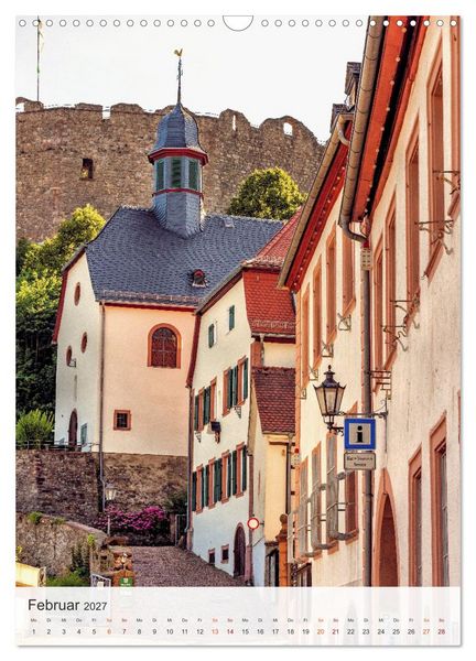 Produktbild: Lindenfels im Odenwald (Wandkalender 2027 DIN A3 hoch), CALVENDO Monatskalender