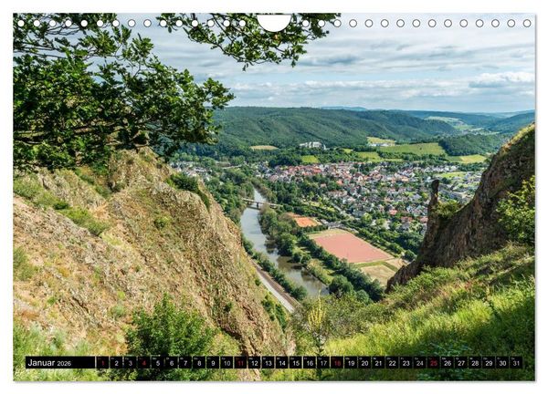 Produktbild: Nahe-Romantik: Bad M&uuml;nster am Stein-Ebernburg (Wandkalender 2026 DIN A4 quer), CALVENDO Monatskalender