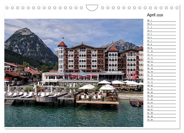 Produktbild: Pertisau am Achensee (Wandkalender 2026 DIN A4 quer), CALVENDO Monatskalender