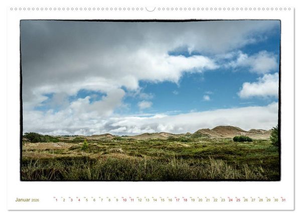 Produktbild: Amrum, inspirierende Landschaft (Wandkalender 2026 DIN A2 quer), CALVENDO Monatskalender