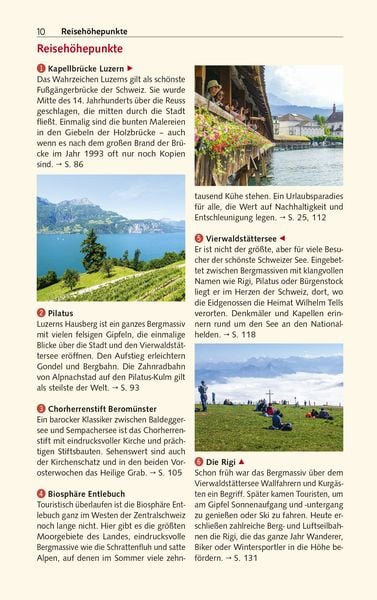 TRESCHER Reiseführer Zentralschweiz