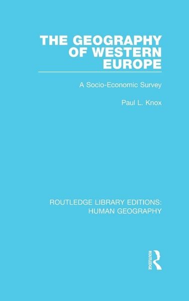 Produktbild: The Geography of Western Europe