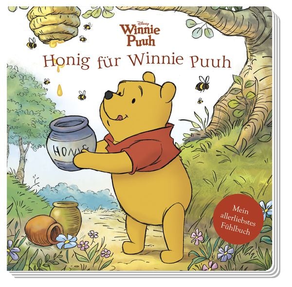 Disney Winnie Puuh: Honig für Winnie Puuh - Mein allerliebstes Fühlbuch, Gebundene Ausgabe von Sara F. Miller, Panini, 978-3-8332-4461-2