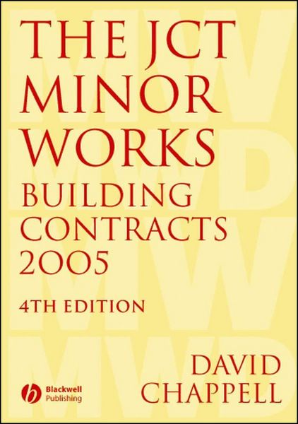 Produktbild: The JCT Minor Works Building Contracts 2005