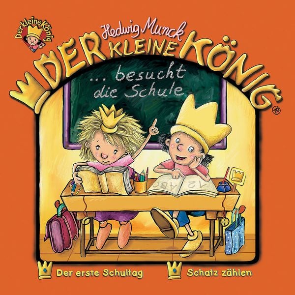 Produktbild: Der kleine K&ouml;nig - CD / Der kleine K&ouml;nig besucht die Schule