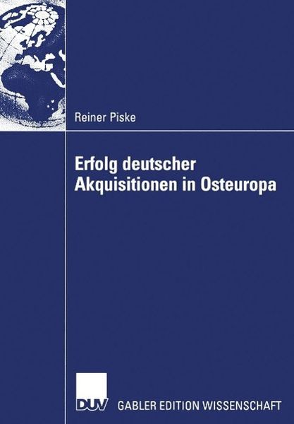 Produktbild: Erfolg deutscher Akquisitionen in Osteuropa