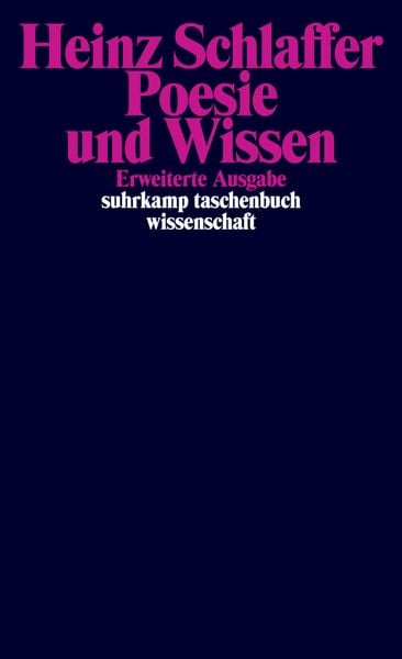 Produktbild: Poesie und Wissen