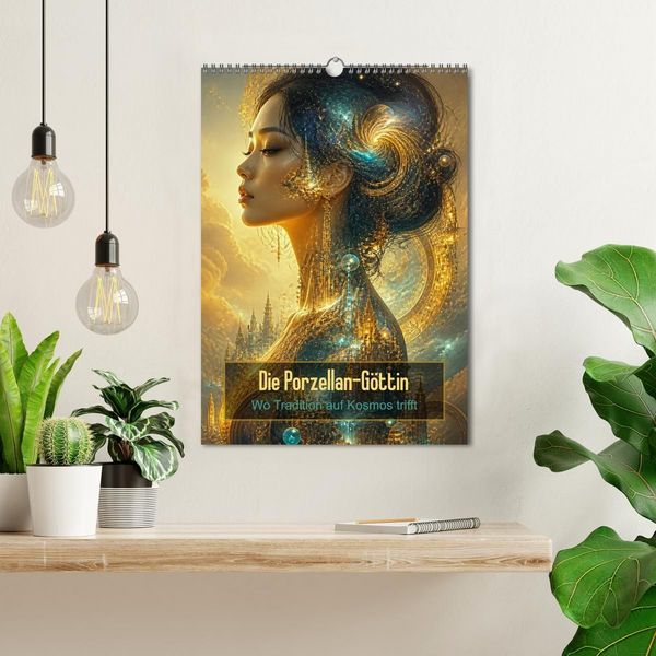 Produktbild: Die Porzellan-G&ouml;ttin (Wandkalender 2027 DIN A3 hoch), CALVENDO Monatskalender