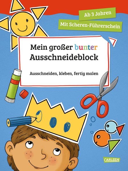 Mein großer bunter Ausschneideblock, Taschenbuch von , Carlsen, 978-3-551-18971-4