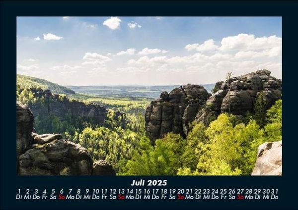 Produktbild: Landschaftskalender 2025 Fotokalender DIN A5