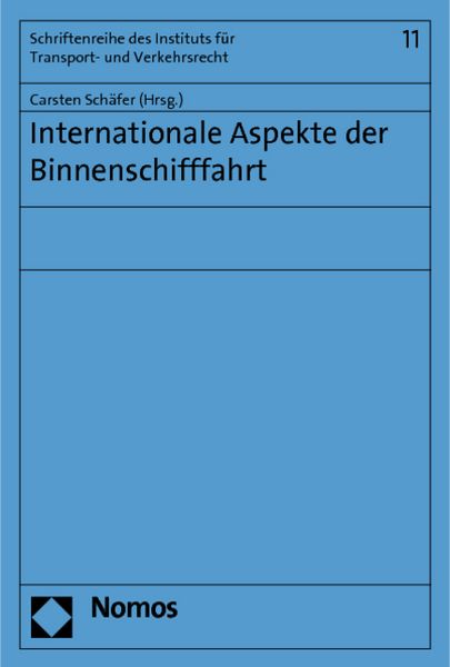 Produktbild: Internationale Aspekte der Binnenschifffahrt