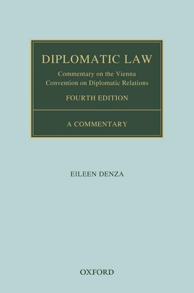 Produktbild: Diplomatic Law 4e Ocils C