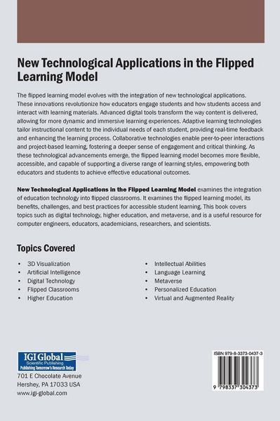 Produktbild: New Technological Applications in the Flipped Learning Model