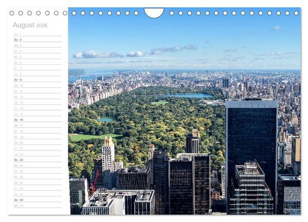 Produktbild: New York - Bilder einer Metropole (Wandkalender 2026 DIN A4 quer), CALVENDO Monatskalender