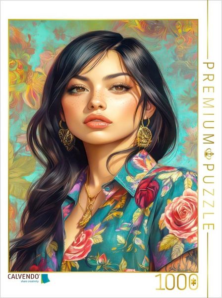 CALVENDO Puzzle Erotische Porträts von Frauen | 1000 Teile Lege-Größe 64x48cm Foto-Puzzle für glückliche Stunden